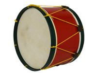 Sond Bombo Tradicional Nº 6 Vermelho/Branco 40 cm Sond Bombo Tradicional Nº 6 Vermelho/Branco 40 cm